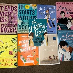Booktok book set ❤️
